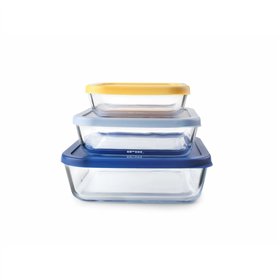 Set of 3 lunch boxes Ibili 689200
