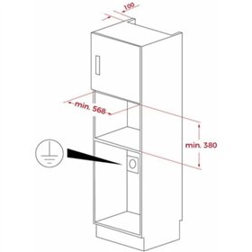 Microwave with Grill Teka NEOMS6220BISRSS Silver 850 W 22 L