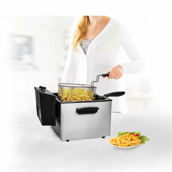 Deep-fat Fryer Princess 01.185000.01.001FREIDORA Grey Silver 5 L