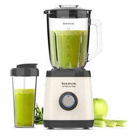 Cup Blender Taurus 912471000 White Black 1500 W 1,5 L