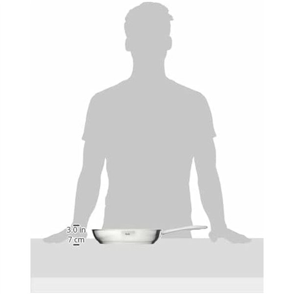 Pan Fissler 08135328100/0 Silver Metal Stainless steel