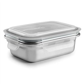 Lunch box Ibili 669306 Stainless steel Rectangular 600 ml