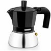 Italian Coffee Pot BRA INOX BLACK 3T Black