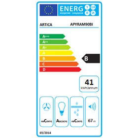Conventional Hood Artica APYRAM90BI Steel