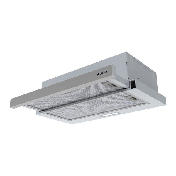 Conventional Hood Artica ASLIDE60BI Steel