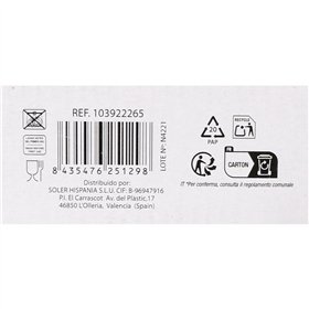 Bowl Adele With lid Stackable 5 Pieces Blue (5 Units)