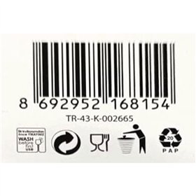 Set of glasses LAV Vega (340 ml) (6 uds)