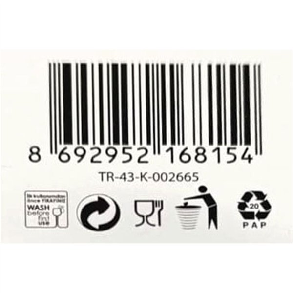 Set of glasses LAV Vega (340 ml) (6 uds)