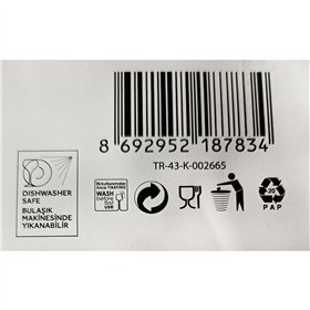 Set of glasses LAV Ella 370 cc (6 pcs)