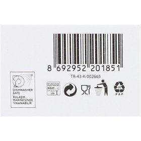 Set of glasses LAV Ella (6 uds) (495 ml)