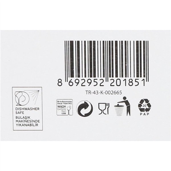 Set of glasses LAV Ella (6 uds) (495 ml)