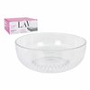 Salad Bowl LAV TOKYO Crystal Transparent (2600 cc) (ø 23 x 9,4 cm)