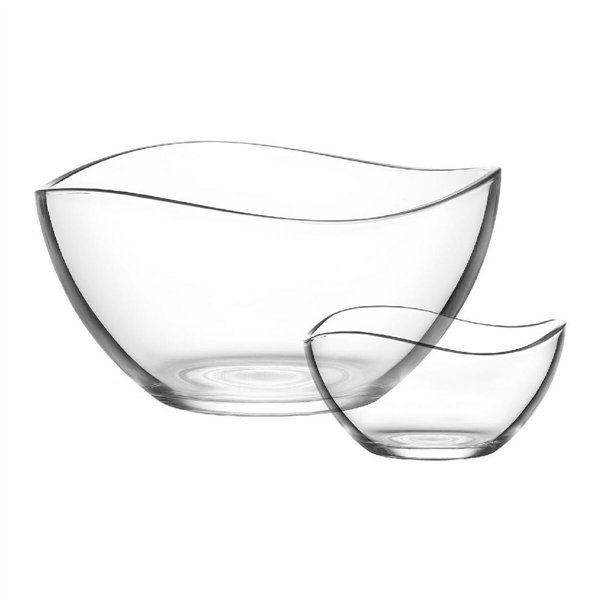 Salad Bowl LAV 1226 Crystal 310 ml 1,88 L Salad Bowl (7 Units)