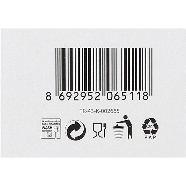 Set of glasses LAV Aras (6 uds)