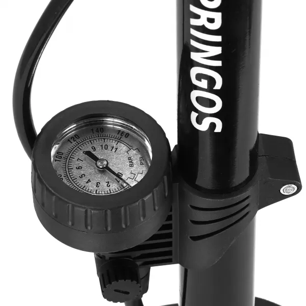 Floor bicycle pump Springos BA0045 with pressure gauge 11 bar
