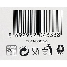 Beer Glass LAV Belek Crystal Transparent 6 Units (375 cc)