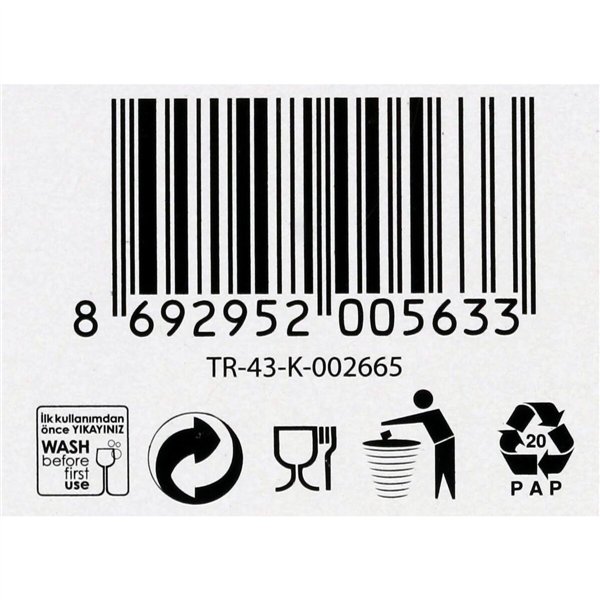 Wine glass set Inde Misket 210 ml 6 Pieces (6 Units)