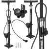 Floor bicycle pump Springos BA0045 with pressure gauge 11 bar