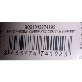 Springform Pan Quttin 31 x 12 x 6,7 cm Rectangular