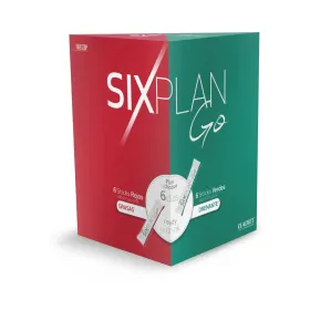 Plate set Algon White Cardboard Disposable 20 cm Squared 100 Units