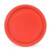 Plate set Algon Cardboard Disposable Red 10Units 20 x 20 x 1,5 cm