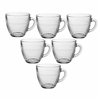 Piece Coffee Cup Set Duralex Gigogne 220 ml 22 cl 6 Pieces (6 Units)