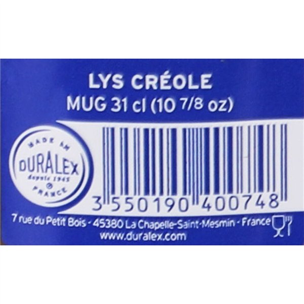 Cup Duralex Lys Stackable Brown 310 ml (12 Units)