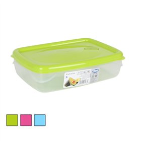 Hermetic Lunch Box Dem Rectangular 29,5 x 21,5 x 7,5 cm (12 Units)