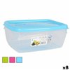 Rectangular Lunchbox with Lid Dem 5 L Rectangular 29,5 x 21,5 x 11,7 cm (8 Units)
