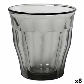 Set of glasses Duralex Picardie Grey 4 Pieces 360 ml (8 Units)