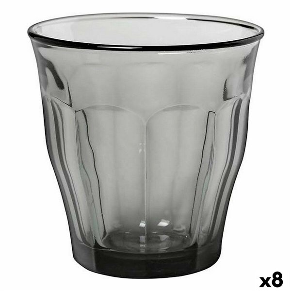 Set of glasses Duralex Picardie Grey 4 Pieces 360 ml (8 Units)