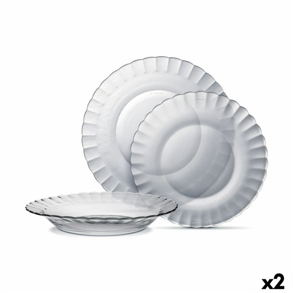 Dinnerware Set Duralex Paris 18 Pieces (2 Units)