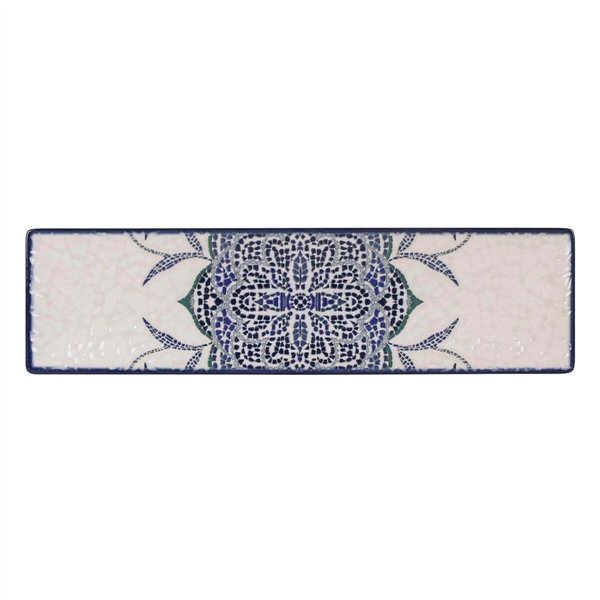 Serving Platter La Mediterránea Rosetta Multicolour 24 Units