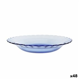Deep Plate Duralex Picardie Blue Ø 23 cm (48 Units)