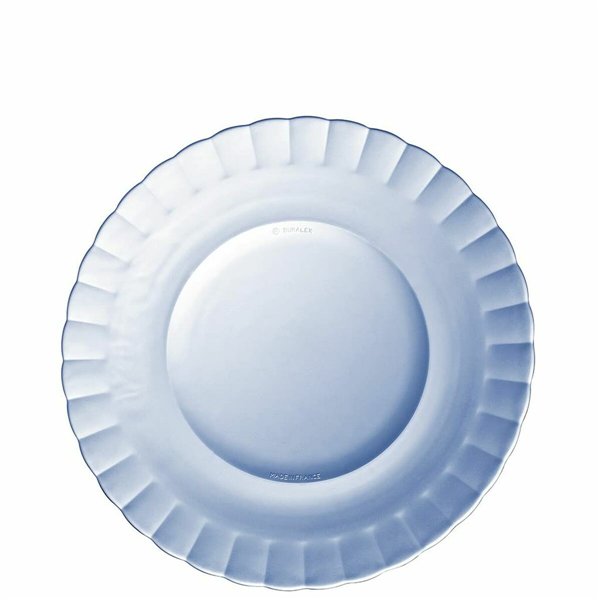 Flat Plate Duralex Picardie Blue Ø 23 cm (48 Units)