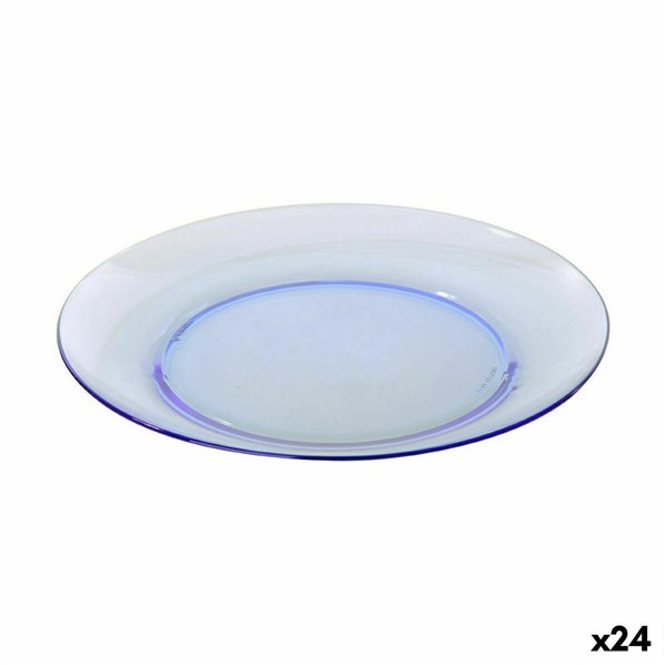 Dessert dish Duralex Lys Blue Ø 19 cm (24 Units)