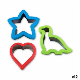 Shaped mould La Mediterránea 3 Pieces (12 Units)