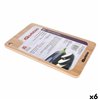 Bamboo Cutting Board Quttin Quttin (45 x 27 cm) Bamboo (6 Units)