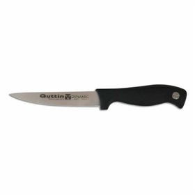 Kitchen Knife Quttin Dynamic Black Silver 11 cm (24 Units)