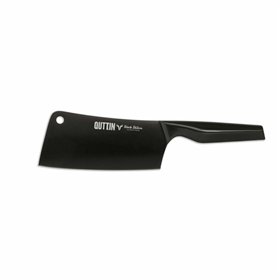 Large Cooking Knife Quttin Black Edition 17,5 cm 2,5 mm (6 Units)