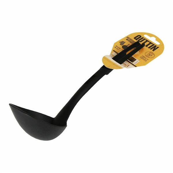 Ladle Quttin Quttin Black 30 x 8,5 cm (24 Units)