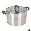 Casserole Inde 1,7 L ø 18 x 7 cm Steel (6 Units)