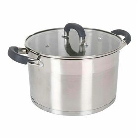 Casserole Quttin 4,7 L Ø 26 x 9 cm Steel (4 Units)