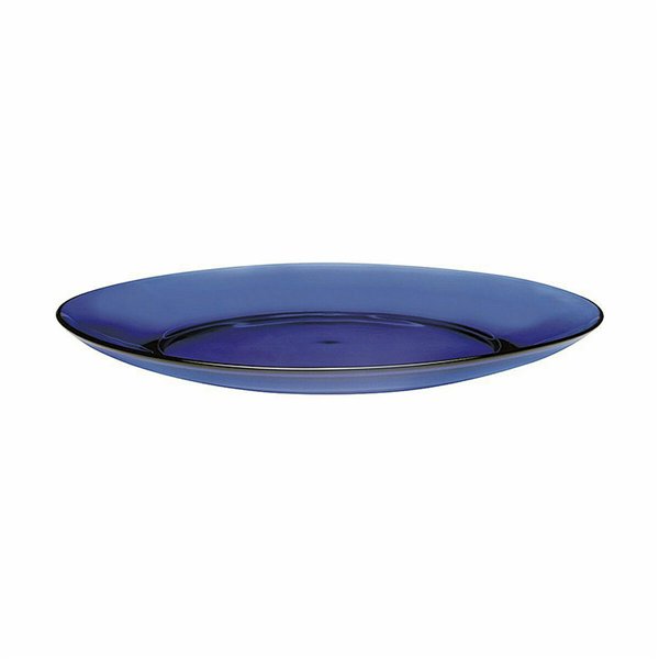 Flat Plate Duralex Lys Blue Ø 23 cm (24 Units)