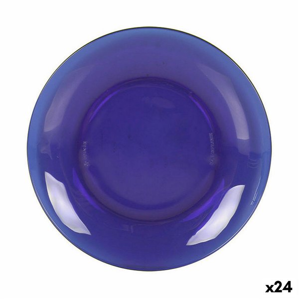 Dessert dish Duralex Lys Blue ø 19 x 2 cm (24 Units)