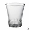 Set of glasses Duralex Amalfi Transparent 4 Pieces 90 ml (12 Units)