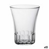 Set of glasses Duralex Amalfi Transparent 4 Pieces 170 ml (12 Units)
