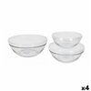 Set of bowls Duralex Lys With lid 3 Pieces (4 Units) 