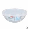 Round Lunch Box with Lid Duralex FreshBox Transparent Ø 14 cm (12 Units)