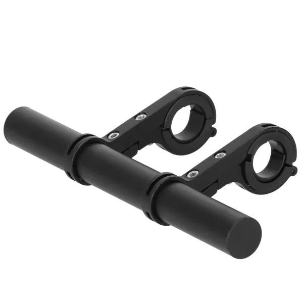 Velosipēda stūres pagarinājums Springos BA0040, 20 cm, melns